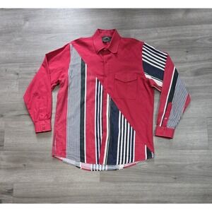 Vintage 90's Spindle River Classics Long Sleeve Western Button Down Size Large